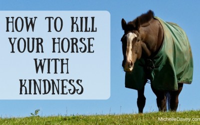 How To Kill Your Horse With Kindness